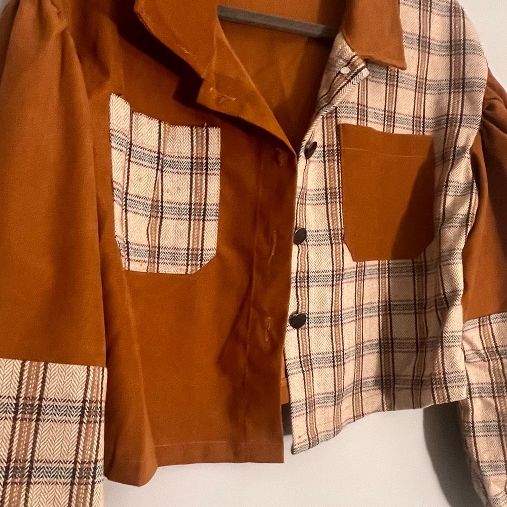Cute fall patch jacket - Picture 2 of 3